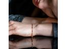 Antique Chain Ornamental Ruby Bracelet