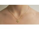 Golden Heart Yellow Gold Pendant Necklace (necklaces)