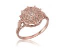 Carmen 18k Rose Gold Diamond Ring