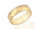 Modern Two-Tone Gold Wide Band