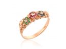 Lavish Floral Gemstone Ring