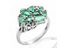 The Emerald Blossom Ring