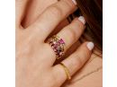 Vintage Ruby Oriental Ring