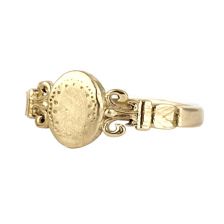 Classic Art Nouveau Signet Ring, Small 