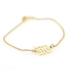 Mazal Tov Gold Bracelet