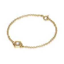 "Atlantis" Geometric Diamond Bracelet