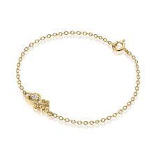 "Eden" Heart Motif Diamond Bracelet