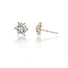 Bright Star Diamond Earrings 