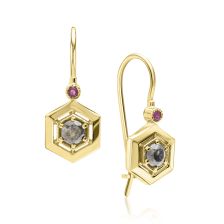 Lovely Yellow Gold Antique Style Earrings