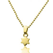 Solid Gold Star of David 