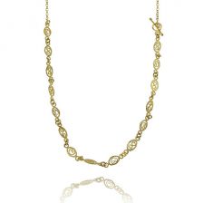 14k Gold Filligree Necklace