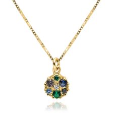 Inspired by Eärendil Cosmic Medallion in Blue & Green