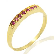 Pave Ruby Opulent Band