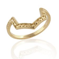 Yellow Gold Unique Ring