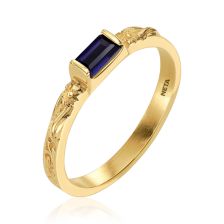 Vintage Sapphire Oriental Ring