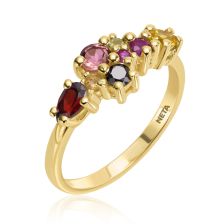 Inspired by Dáin Tiara Gemstone Ring 
