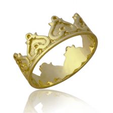 Yellow Gold Crown Ring
