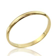 Classic Thin Gold Wedding Band