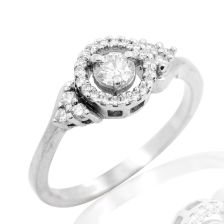 Shiny Engagement Ring 