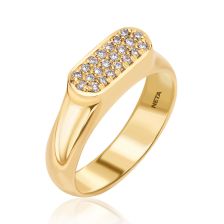 Modern Opulent Diamond Ring