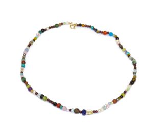 Handcrafted Multi Gemstones Necklace