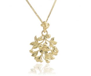 Victorian Flower Necklace 