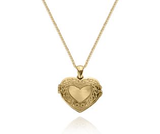 Gold Locket Pendant
