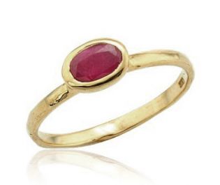 Classic Cocktail Ruby Ring 