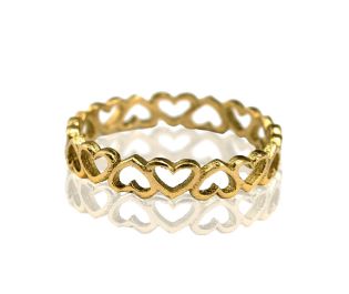 Infinity Open Heart Ring