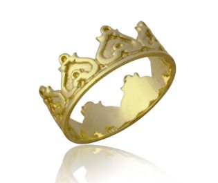 Yellow Gold Crown Ring