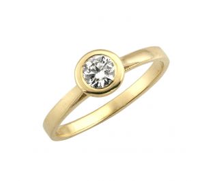 Yellow Gold Polished Ring