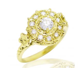 Mid-Century Diamonds Ring